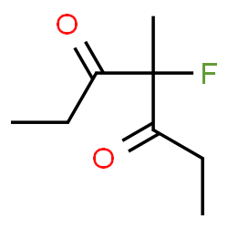 3,5-Heptanedione,4-fluoro-4-methyl- Structure