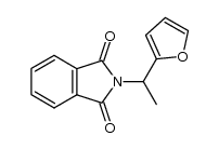 N-(1-[2]furyl-ethyl)-phthalimide结构式