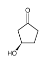 (R)-3-hydroxycyclopentanone结构式