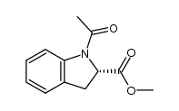 1H-Indole-2-carboxylic acid, 1-acetyl-2,3-dihydro-, Methyl ester, (2S)-图片