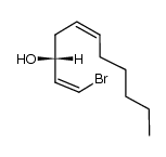 (1Z,3R,5Z)-1-Bromoundeca-1,5-dien-3-ol Structure