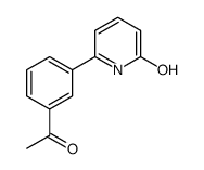 6-(3-acetylphenyl)-1H-pyridin-2-one结构式