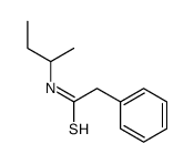 N-butan-2-yl-2-phenylethanethioamide结构式