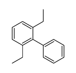 1,3-diethyl-2-phenylbenzene结构式