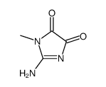 2-amino-1-methyl-1H-imidazole-4,5-dione结构式