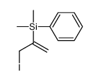 3-iodoprop-1-en-2-yl-dimethyl-phenylsilane Structure