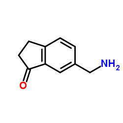 6-(Aminomethyl)-1-indanone structure