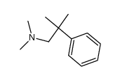 dimethyl-(2-methyl-2-phenyl-propyl)-amine Structure