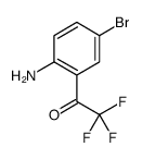 1-(2-Amino-5-bromophenyl)-2,2,2-trifluoroethanone structure