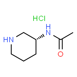 (R)-N-(Piperidin-3-yl)acetamide hydrochloride Structure