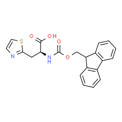 Fmoc-2-Thiazolyl-L-alanine Structure