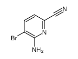 6-amino-5-bromopyridine-2-carbonitrile Structure