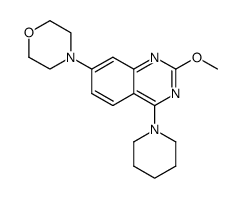 2-methoxy-7-morpholin-4-yl-4-piperidin-1-yl-quinazoline Structure