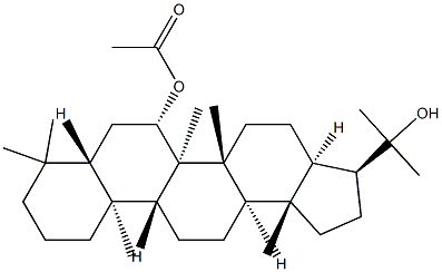 7β-Acetyloxyhopan-22-ol结构式