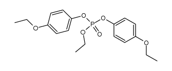 bis(4-ethoxyphenyl) ethyl phosphate Structure