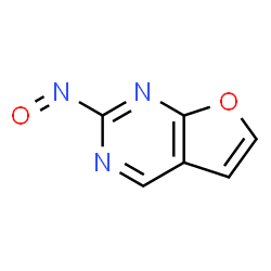 Furo[2,3-d]pyrimidine, 6-nitroso- (9CI) structure