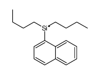 dibutyl(naphthalen-1-yl)silicon结构式