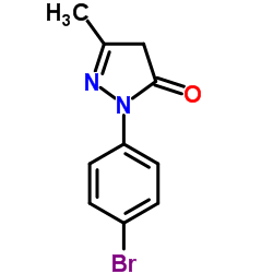 2-Bromo-phenyl-3-methyl-1-( 4-bromophenyl )-3- methyl- 5- pyrazolone图片
