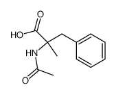 2-acetylamino-2-methyl-3-phenyl-propionic acid结构式