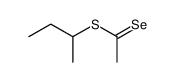 1-sec-Butylsulfanyl-ethaneselone结构式