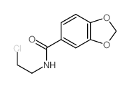 1,3-Benzodioxole-5-carboxamide,N-(2-chloroethyl)- picture