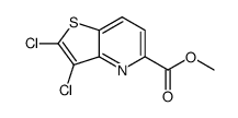 Methyl 2,3-dichlorothieno[3,2-b]pyridine-5-carboxylate Structure