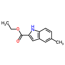 Ethyl 5-methyl-1H-indole-2-carboxylate structure