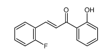 3-(2-Fluorophenyl)-1-(2-hydroxyphenyl)-2-propen-1-one结构式