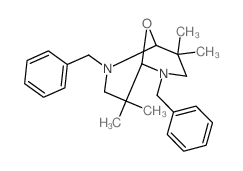 4,8-dibenzyl-2,2,6,6-tetramethyl-9-oxa-4,8-diazabicyclo[3.3.1]nonane Structure