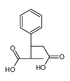 (2R,3S)-2-methyl-3-phenylpentanedioic acid结构式