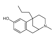 2'-Hydroxy-2-methyl-5-propyl-6,7-benzomorphan Structure