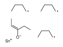tributyl(pent-2-en-3-yloxy)stannane Structure