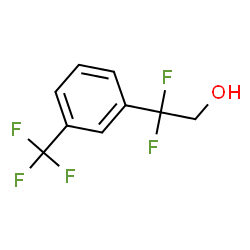 2,2-difluoro-2-(3-(trifluoromethyl)phenyl)ethan-1-ol Structure
