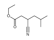 ethyl (3R)-3-cyano-5-methylhexanoate Structure