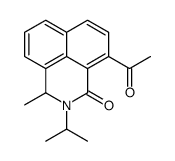 2-acetyl-N,N-di(propan-2-yl)naphthalene-1-carboxamide结构式