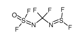 sulfinyl difluoride difluoro(difluorosulfuranylideneamino)methylimide Structure