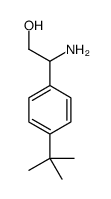 (S)-(+)-2-氨基-2-(4-叔丁基苯基)乙醇结构式