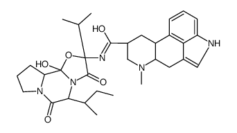 5'α(S)-sec-butyl-9,10α-dihydro-12'-hydroxy-2'-isopropylergotaman-3',6',18-trione Structure