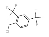 2,4-bis(trifluoromethyl)benzyl chloride Structure