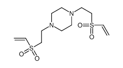 1,4-bis(2-ethenylsulfonylethyl)piperazine结构式
