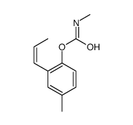 [4-methyl-2-[(E)-prop-1-enyl]phenyl] N-methylcarbamate Structure