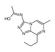 N-(6-methyl-8-propyl-[1,2,4]triazolo[4,3-a]pyrazin-3-yl)acetamide Structure