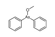 methoxy(diphenyl)arsane Structure