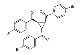 1,2,3-tri(4-bromobenzoyl)cyclopropane结构式