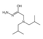 N,N-Diisobutylglycine hydrazide Structure