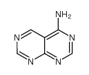 4-氨基嘧啶并[4,5-d]嘧啶结构式
