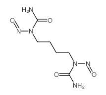 Urea,N,N''-1,4-butanediylbis[N-nitroso- (9CI) structure