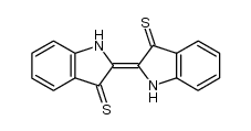 trans-thioindigo Structure