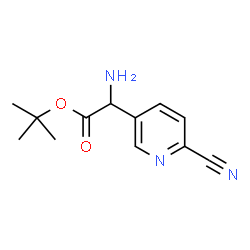tert-butyl N-[(6-cyanopyridin-3-yl)Methyl]carbamate Structure
