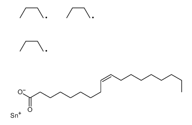 Tributyl[(9Z)-9-octadecenoyloxy]stannane Structure